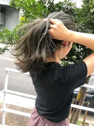 ロング メンズ特化美容師 ハスイルイのヘアスタイル