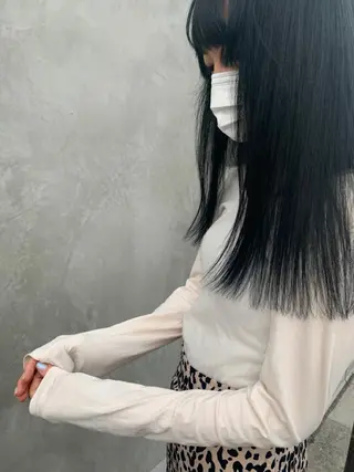 カラー 韓国ヘア/耳ツボジュ エリー♡ayumuのヘアスタイル