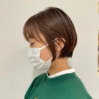 ショート カラー 髪質改善ストレート✨ パーマヘア✨YUKIのヘアスタイル