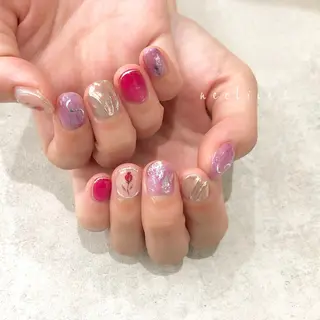 ネイル Yuriko Omi パラジェル/渋谷のネイルデザイン
