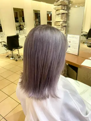 ミディアム 西岡 あつみ/ 堀江美容室のヘアスタイル