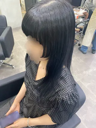 ロング カラー Cecil hair所属・yui/パーマ/ メンズカットのヘアスタイル