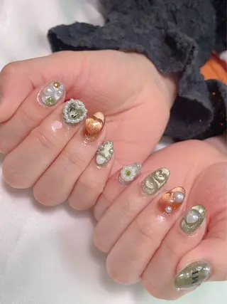 ネイル lucky nail 歌舞伎町のネイルデザイン