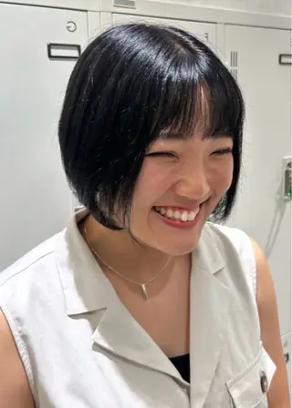 ショート カラー ハイトーン/ダブル カラー/あやかのヘアスタイル