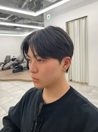 ショート パーマ メンズ 🏆メンズヘア特化 🥇代表りんぺーのヘアスタイル