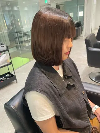 ミディアム AITOKYO 渋谷店所属・AI TOKYO渋谷 /駿佑のヘアスタイル