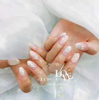 ネイル ラベンダー💖日暮里 ルル💖ネイルのネイルデザイン