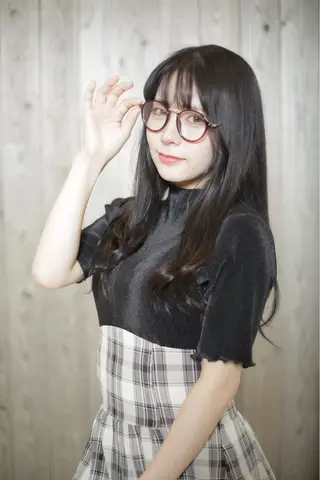 セミロング 石沢 知康のヘアスタイル