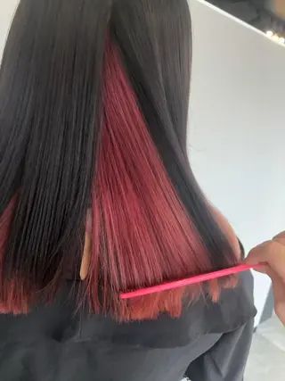 カラー _WHITE 浜松 店長 もえかのヘアスタイル