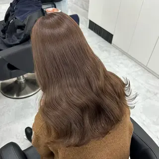 ロング カラー モテ髪💕ハイトーン ベージュ yuriaのヘアスタイル