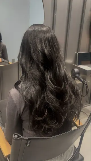 カラー 🐈‍⬛JUMI /透明感カラー/🩶のヘアスタイル