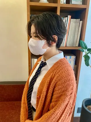 ショート Paddle所属・似合わせレイヤー/ レイヤーパーマ/高倉のヘアスタイル