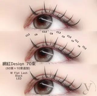 マツエク・マツパ 𝐧𝐞𝐨𝐧新宿 ❤️𝐀𝐲𝐚のマツエク・マツパデザイン