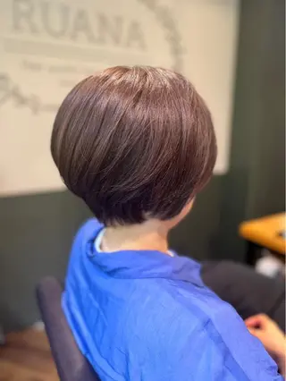 ショート 髪質改善ヘアエステ AInoa RUANA 青山所属・✨️髪質改善 ミヤケのヘアスタイル