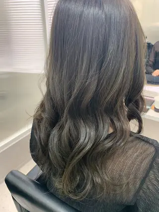 ロング 韓国風カット大人気☆ 鈴木星奈のヘアスタイル