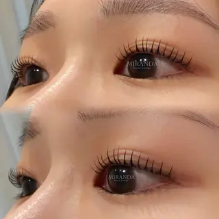 マツエク・マツパ MIRANDA fukaのマツエク・マツパデザイン