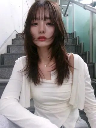 セミロング ralme/sol 髪質改善のヘアスタイル