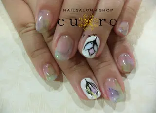 ミディアム ネイル ネイルサロン Cureのネイルデザイン