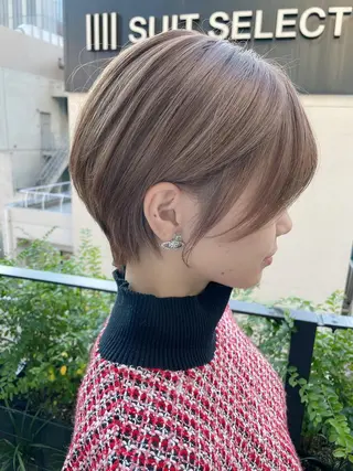 ショート 🎗️comoda 神戸三宮 髪質改善のヘアスタイル