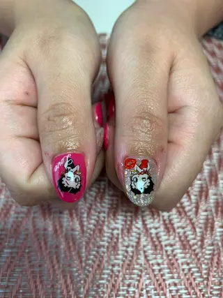 ネイル rukianail 新里のネイルデザイン