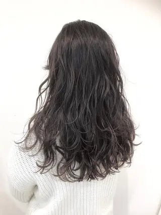 カラー 東梅田エリアカラー ヘアセットNo. 1のヘアスタイル