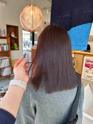 カラー 藤原 あかりのヘアスタイル