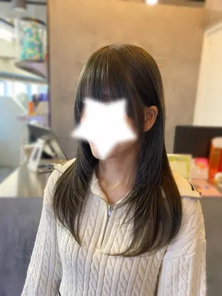 ロング ななみ/博多/ ブリーチ/髪質改善のヘアスタイル