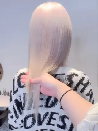 ロング カラー 🧡色落ちまで2度綺 麗なカラー🧡ヨシキのヘアスタイル