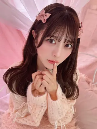 カラー リルミーミュエナ💎 大須/矢場町/上前津のヘアスタイル