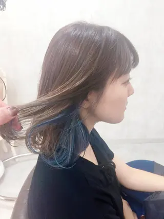 ショート ミディアム カラー LAS 代表 ナガカワ コウヘイのヘアスタイル