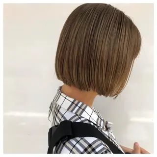 ショート カラー ♡透け感カラー 大賀哲平♡のヘアスタイル