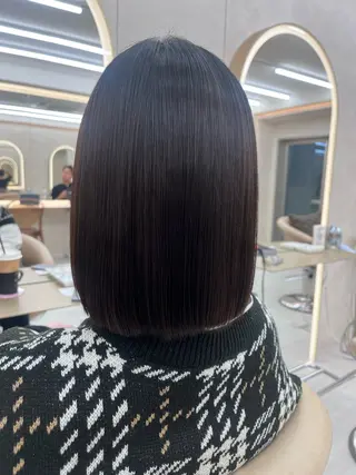 ミディアム sand 池袋　2nd所属・縮毛矯正艶髪ヘア マナミ🇰🇷🩶のヘアスタイル