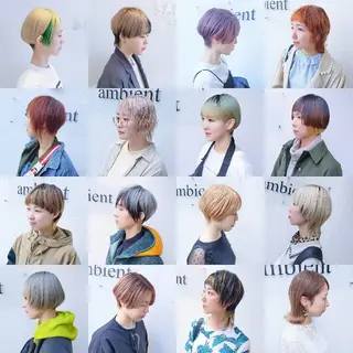 ショート カラー ショート&ボブなら お任せ✨中野 真二のヘアスタイル