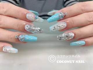 ネイル 神田 ココナッツのネイルデザイン