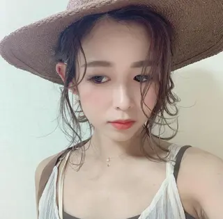 ショート カラー ヘアアレンジ glad hairのヘアスタイル