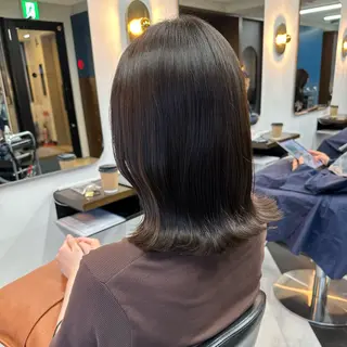 ミディアム 守屋 寿哉のヘアスタイル