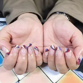 ネイル 奥園 良恵のネイルデザイン