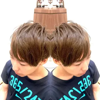 カラー メンズ 柿沼  洸太のヘアスタイル