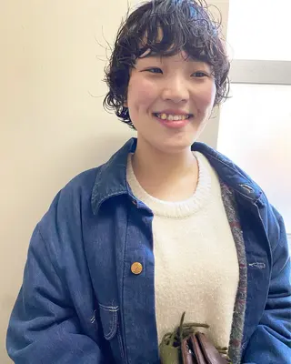 ショート パーマ 下北沢 soiのヘアスタイル