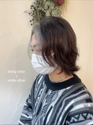 ショート カラー メンズ Hair muse'e所属・加藤 愛鈴のヘアスタイル