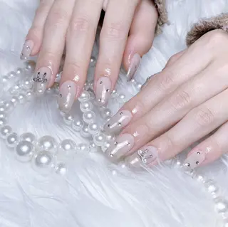 ネイル H3 Nail Tsuki🦋💙のネイルデザイン