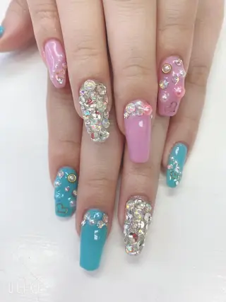 セミロング JNA認定講師🌸 RIEのネイルデザイン