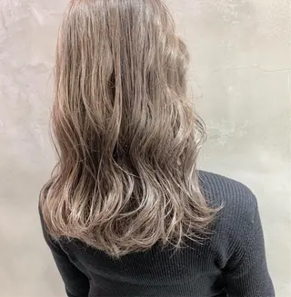 ロング カラー CALAMARI所属・【渋谷で人気】艶髪× 髪質改善/ツヤカラーのヘアスタイル