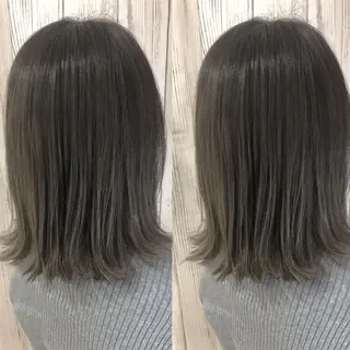 ミディアム カラー ヘアサロンオスカー 岸和田蛸地蔵店のヘアスタイル