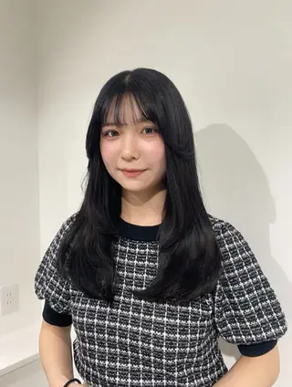カラー AO所属・RISAKO 艶髪モテヘア🎀府中のヘアスタイル