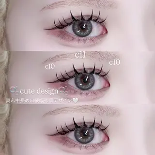 マツエク・マツパ mizuki/束感 まつげ/似合わせ眉のマツエク・マツパデザイン