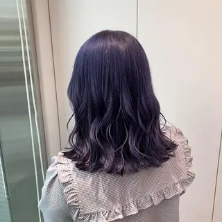 セミロング カラー パーマ ヘアアレンジ メンズ キッズ ネイル マツエク・マツパ 💕トレンドうる艶髪 💕TUNE銀座のヘアスタイル