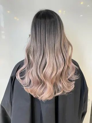 ロング カラー 【公式】amble luxe池袋東口🩷のヘアスタイル