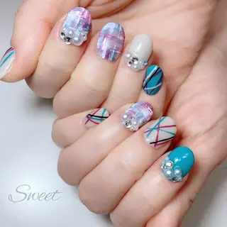 ネイル sweet 仲野陽子のネイルデザイン