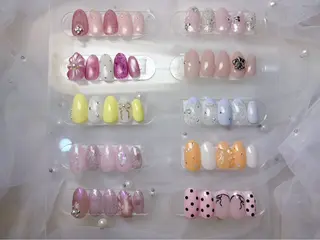 ネイル Queennail 北堀江megumiのネイルデザイン